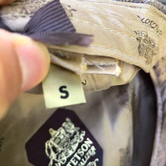 VTG STETSON EQUALIZER Wool Blend Cabbie Hat Men's SMALL Newsboy Gatsby Cap​​ - Picture 7 of 7